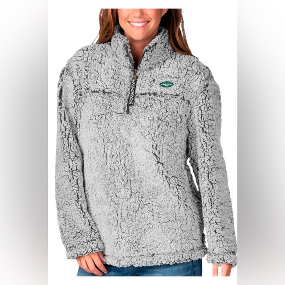 NFL Jackets & Blazers - Official NFL Jets Sherpa Jacket